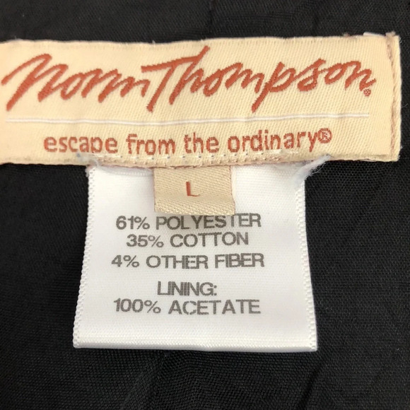 Vintage Norm Thompson Aztec Tapestry Vest Large - Picture 5 of 9